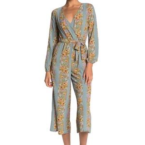 June & Hudson Floral Jumpsuit